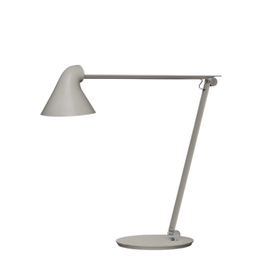 NJP Tischlampe | hellgrau Alu 