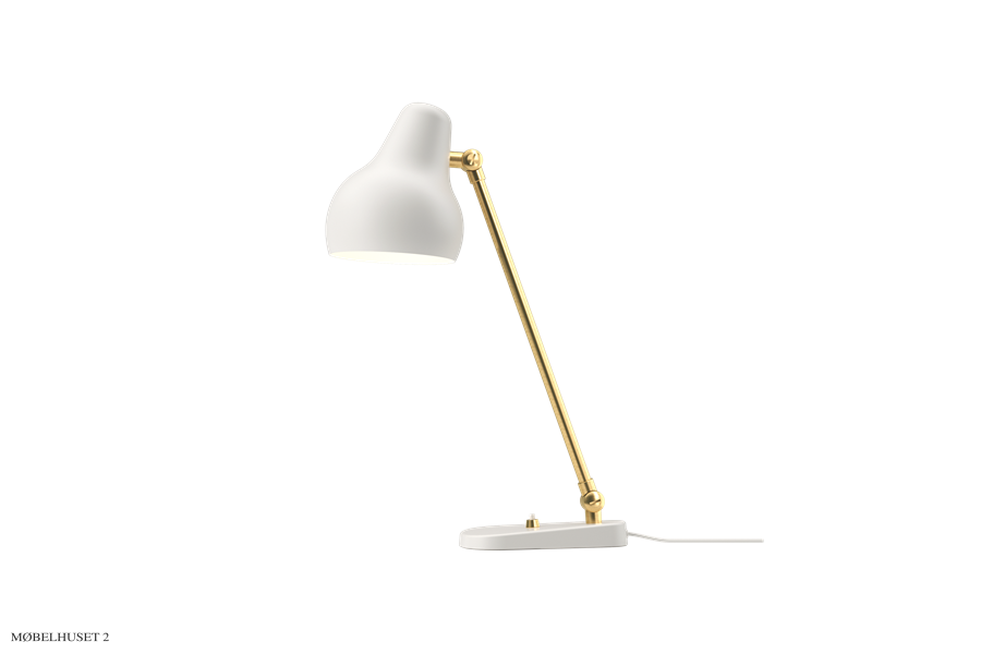 VL38 Bordlampe Hvid