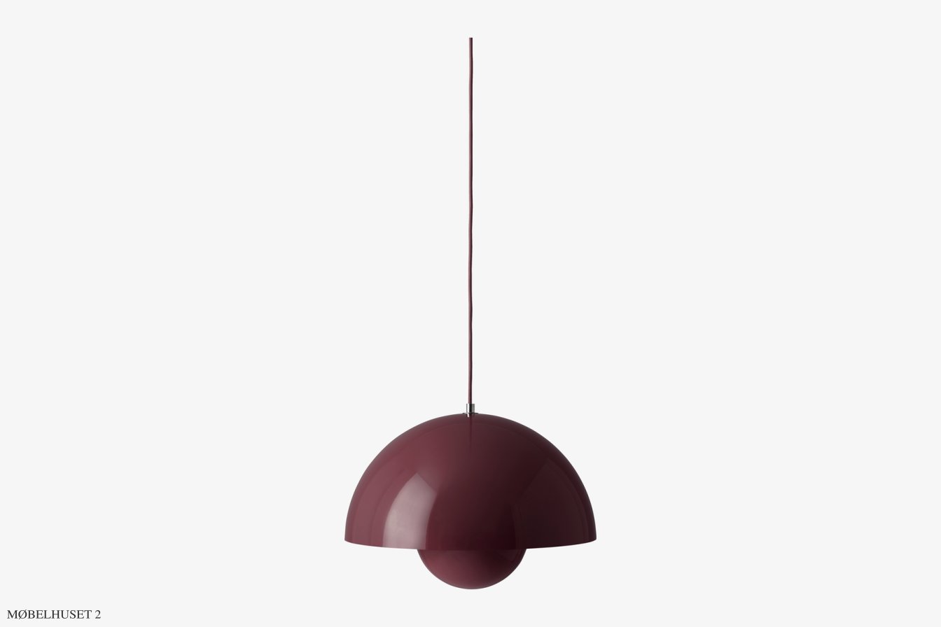 Flowerpot VP7 pendel, Dark Plum | &Tradition