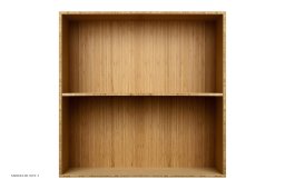 ATBO Reol 70 x 70, Vandret mellemside, 30 cm, Bambus klar olie
