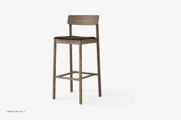 Betty TK14 & TK17 Theken- und Barstuhl, TK17 - Barstuhl, Eiche ger�uchert ge�lt, Sisu 0785 | &Tradition
