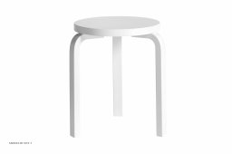 Stool 60 | Farve, Hvidlakeret | Artek