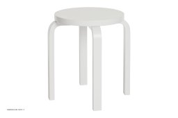 Stool E60 | Farve, Hvidlakeret | Artek