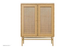 ATBO Konsol lille 90 x 70, 34,5 cm, Bambus mat lak