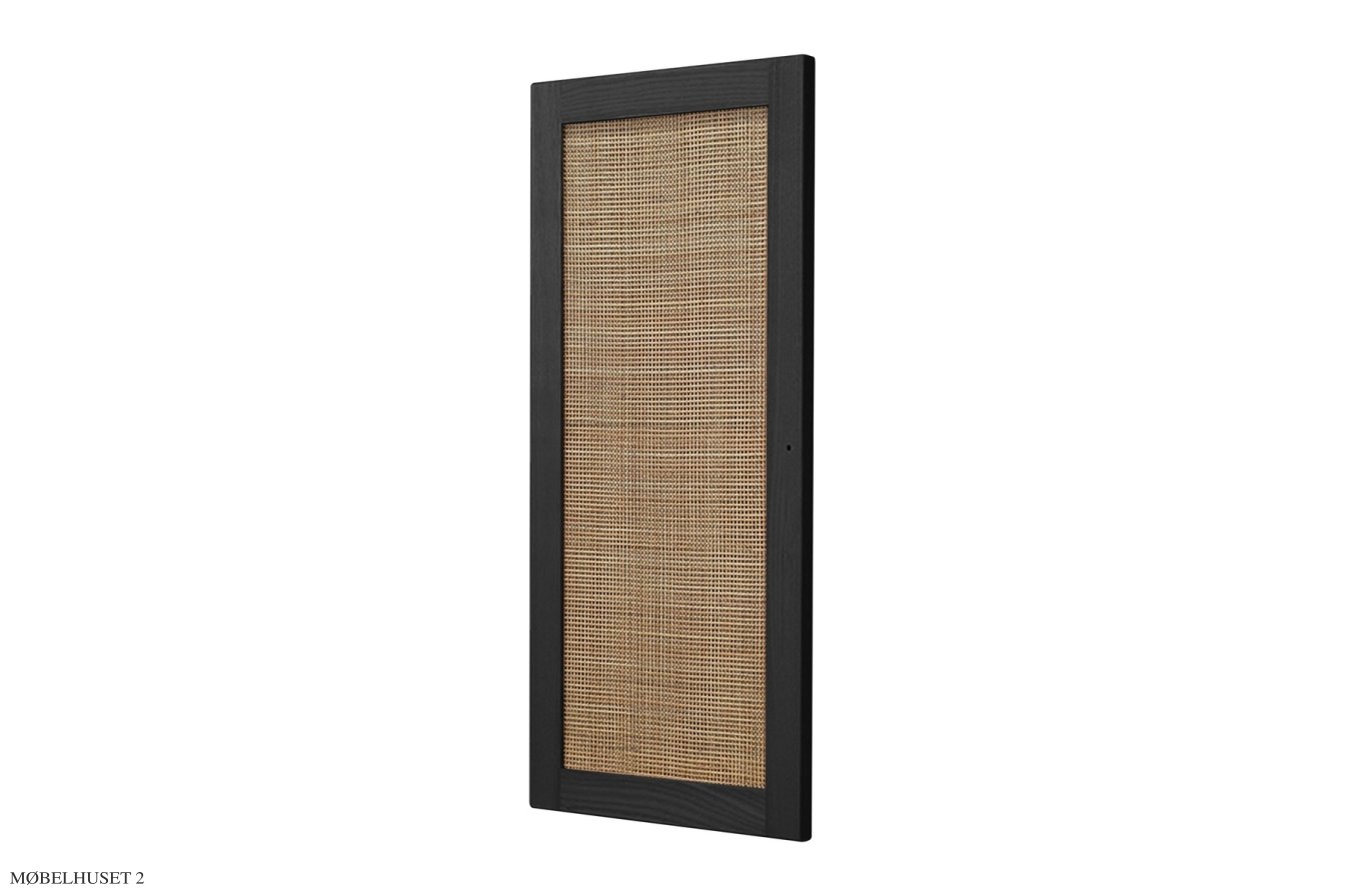 ATBO Stor l�ge, rattan, Sortbejdset ask