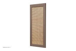 ATBO Stor l�ge, rattan, Valn�d mat lak