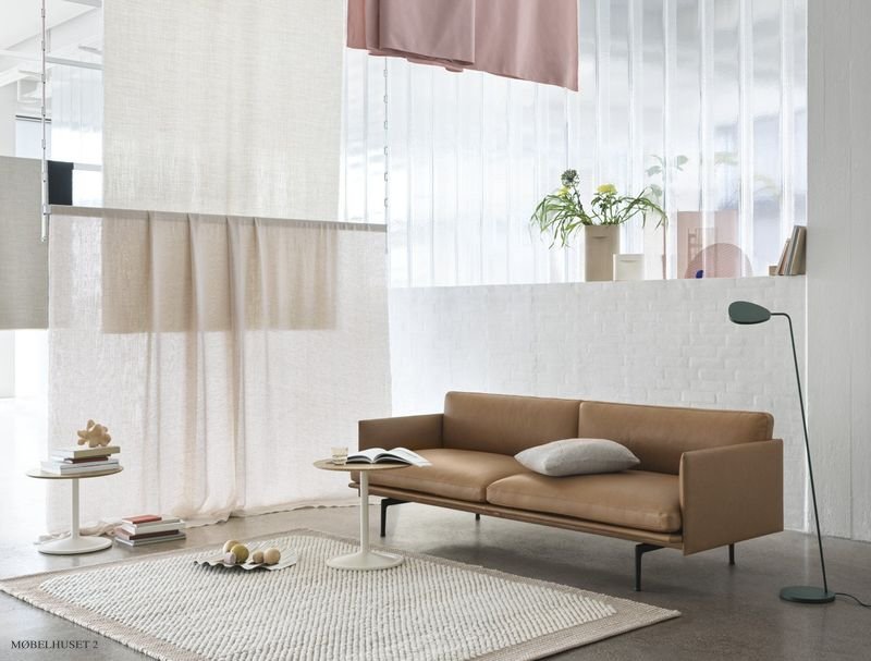 Outline Sofa, 3-seater
