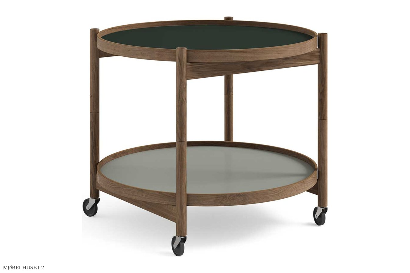 B�lling bakkebord Nano, Modell 60, R�uchereiche ge�lt, Forest – Kiefergr�n/Pastellgr�n | Brdr. Kr�ger
