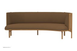 RF1903 Sideways Sofa, Eiche ge�lt, Re-wool, Re-wool 0358, Rechts | Carl Hansen & S�n
