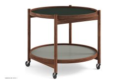 B�lling bakkebord Nano, Modell 60, Nussbaum ge�lt, Forest – Kiefergr�n/Pastellgr�n | Brdr. Kr�ger