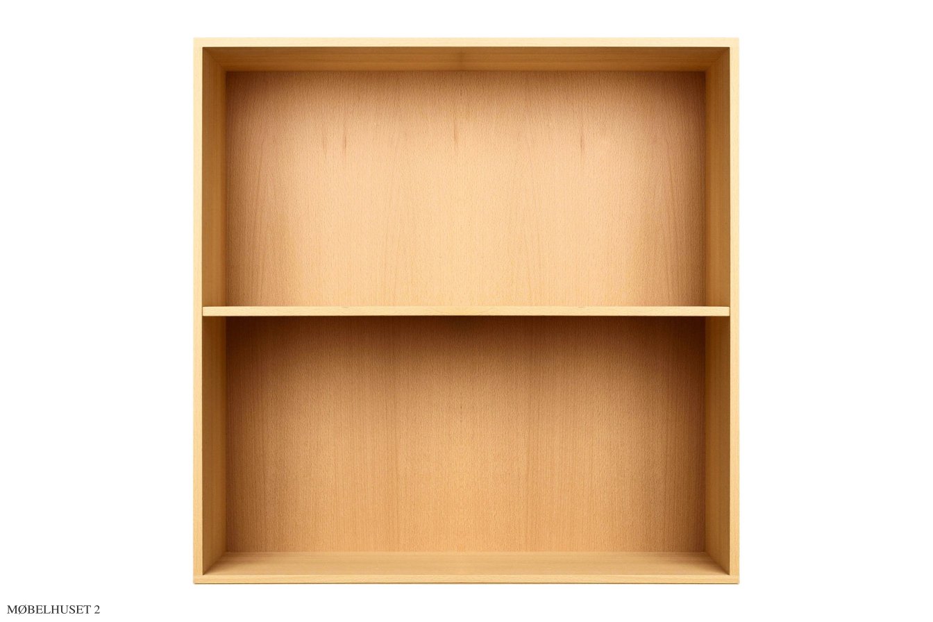 ATBO Reol 70 x 70, Vandret mellemside, 21 cm, B�g klar olie
