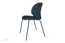 N02 Recycle N02-10 Stuhl, Schale in Dark Blue | Fritz Hansen