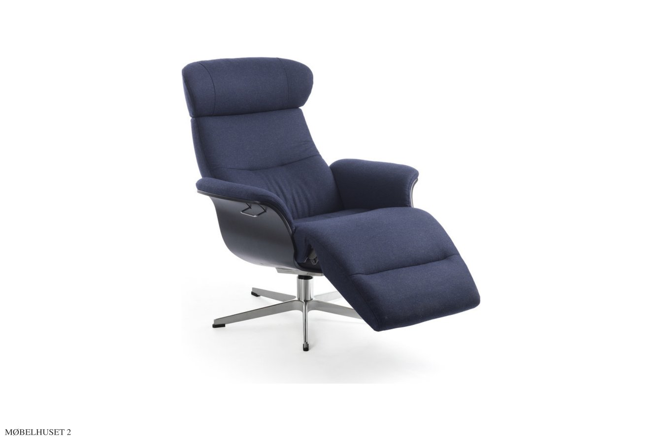 Timeout l�nestol med indbygget fodskammel, produktbillede | Conform