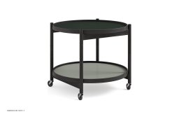 B�lling bakkebord Nano, Modell 60, Eiche schwarz lackiert, Forest – Kiefergr�n/Pastellgr�n | Brdr. Kr�ger