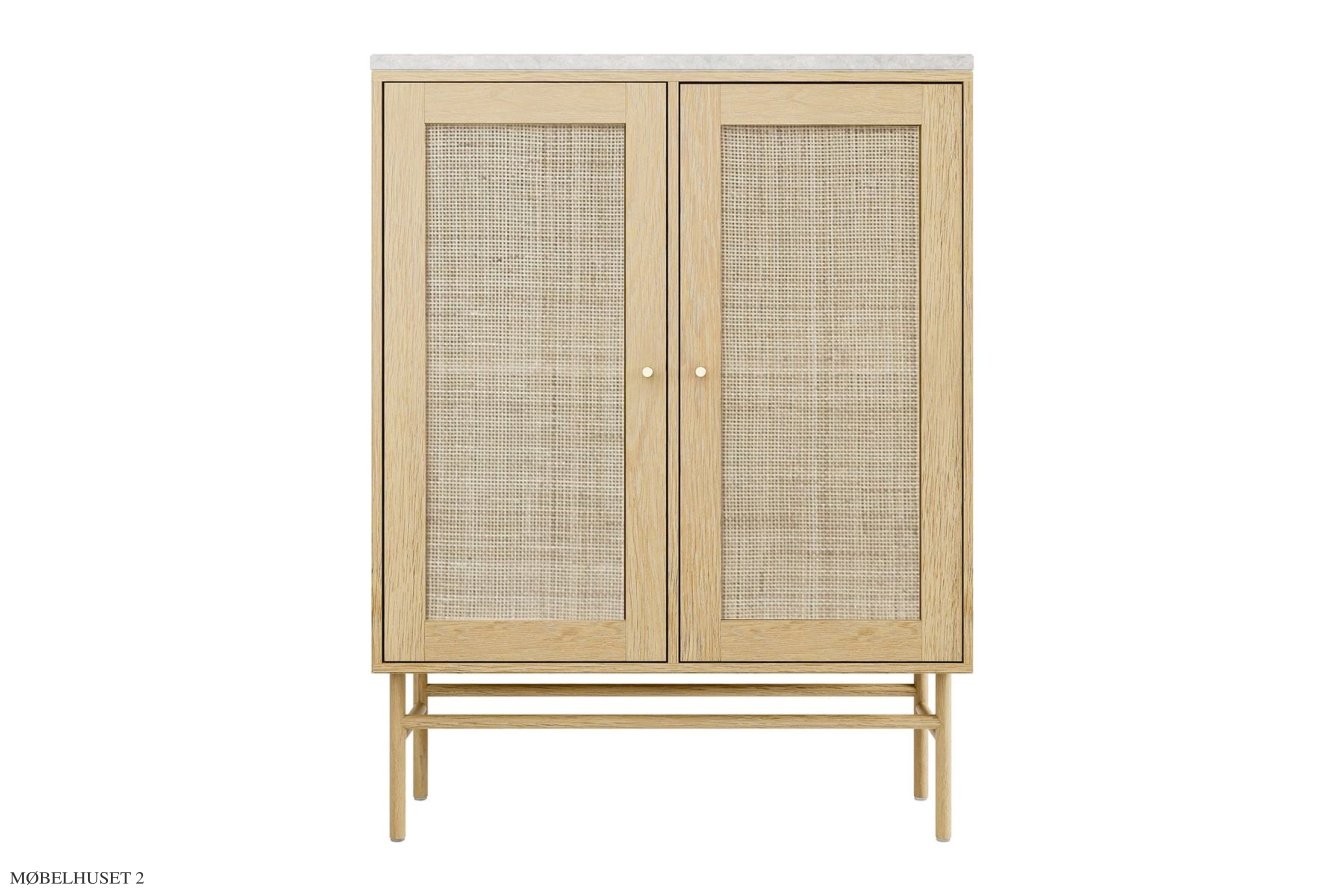 ATBO Konsol lille 90 x 70, 34,5 cm, Eg mat lak
