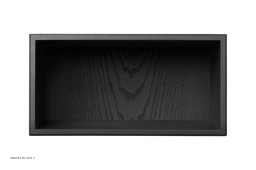 ATBO Kvart hallway reol 18 x 35, 21 cm, Sortbejdset ask
