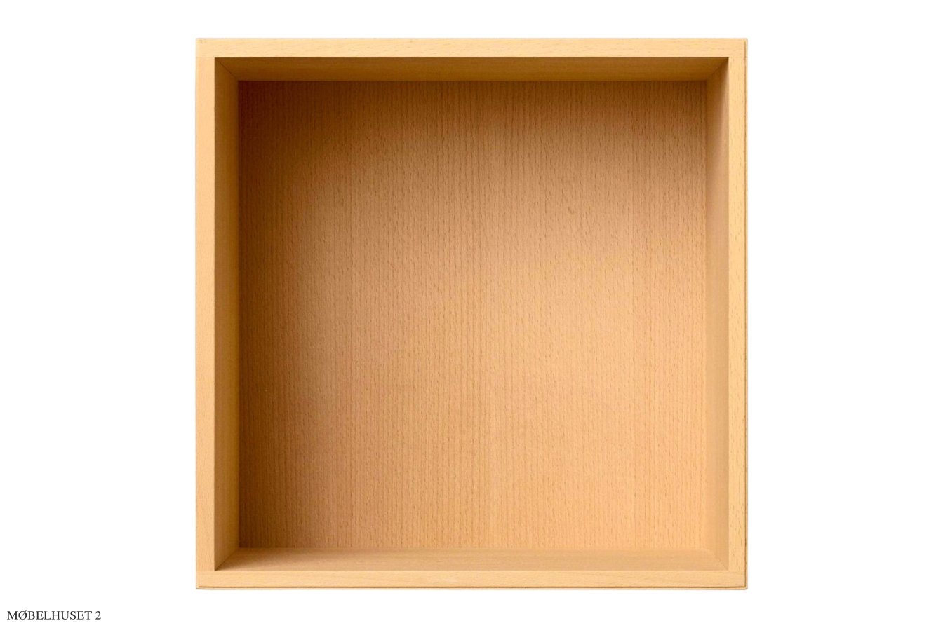 ATBO Viertel-Regal 35 x 35, 30 cm, Buche klar ge�lt