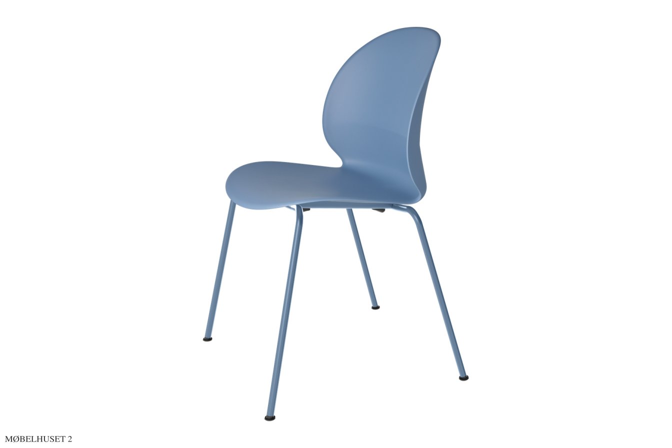 N02 Recycle N02-10 Stuhl, Schale in Light Blue | Fritz Hansen