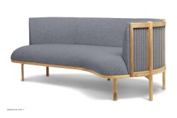 RF1903 Sideways Sofa, Eiche geseift, Fiord, Fiord 751, Rechts | Carl Hansen & S�n