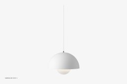 Flowerpot VP7 pendel, med t�ndt lys | &Tradition