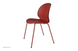 N02 Recycle N02-10 Stuhl, Schale in Dark Red | Fritz Hansen