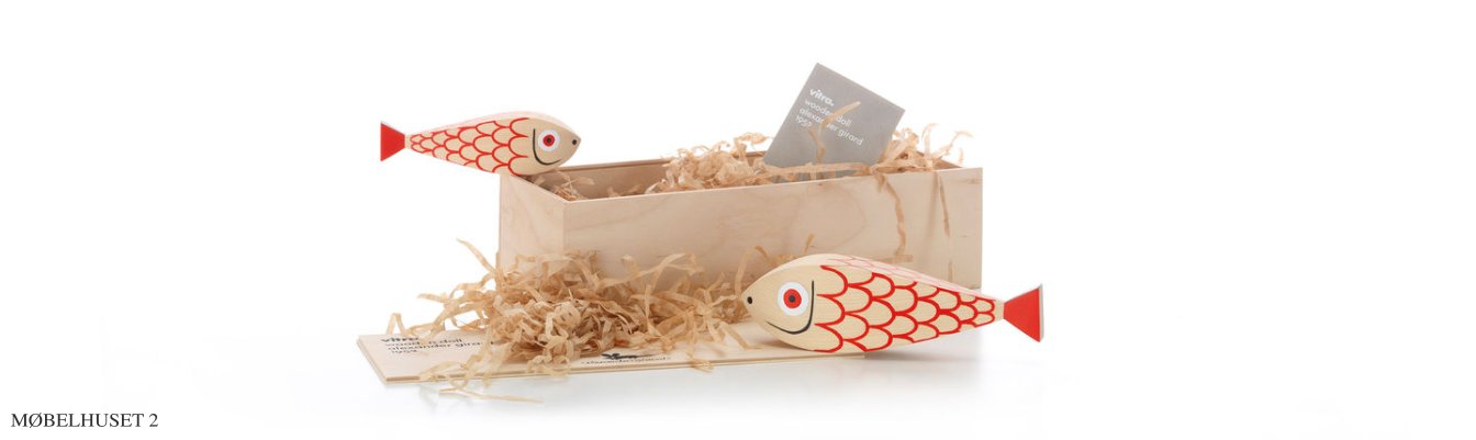 Wooden Dolls Mother Fish &amp; Child