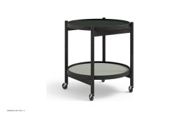 B�lling bakkebord Nano, Modell 50, Eiche schwarz lackiert, Forest – Kiefergr�n/Pastellgr�n | Brdr. Kr�ger