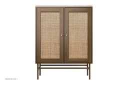 ATBO Konsol lille 90 x 70, 34,5 cm, Valn�d mat lak