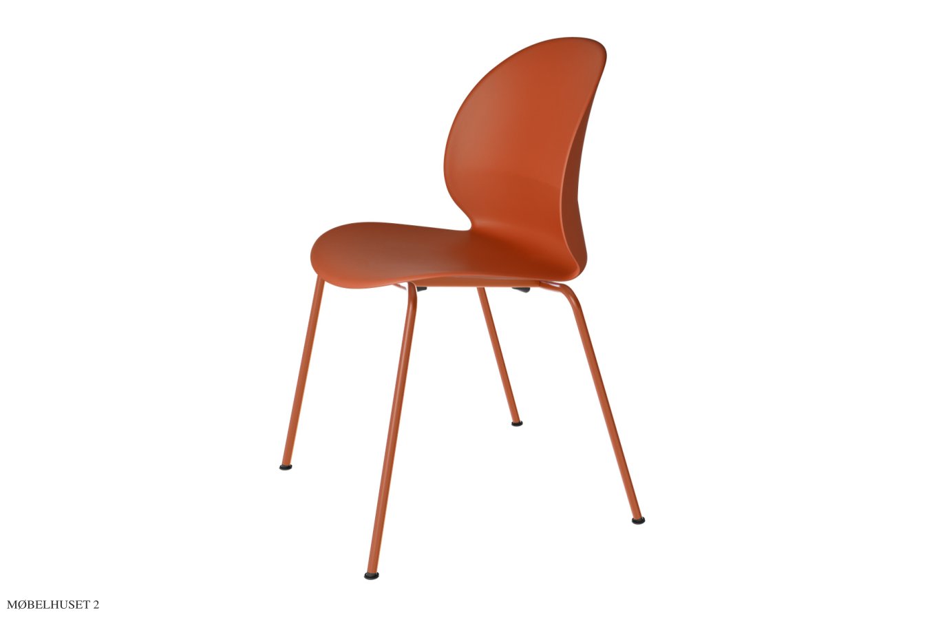 N02 Recycle N02-10 Stuhl, Schale in Dark Orange | Fritz Hansen