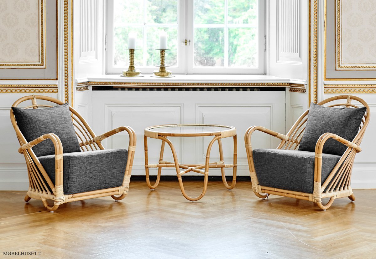 Charlottenborg Loungestuhl | Indoor