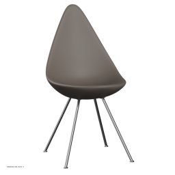Dr�ben�, Chrom Gestell | Fritz Hansen