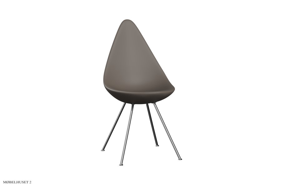 Drben, krom stel | Fritz Hansen Deep clay