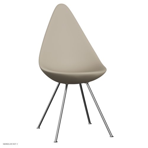 Dr�ben�, Chrom Gestell | Fritz Hansen