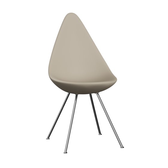 Dr�ben�, Chrom Gestell | Fritz Hansen