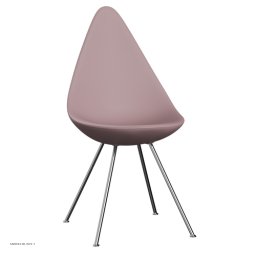 Dr�ben�, Chrom Gestell | Fritz Hansen