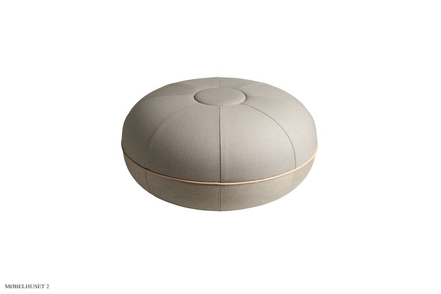 Stor puf, beige | Fritz Hansen