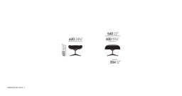 Vitra - Eames Lounge chair og ottoman | Udstillingsmodel