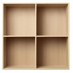 ATBO | Reol 70 x 70 x 34,5 cm Massiv bg