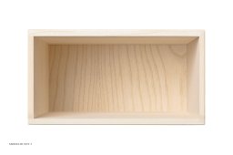 ATBO Kvart hallway reol 18 x 35, 30 cm, Ask mat lak