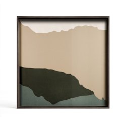 Firkantet serveringsbakke | Stor | Ethnicraft