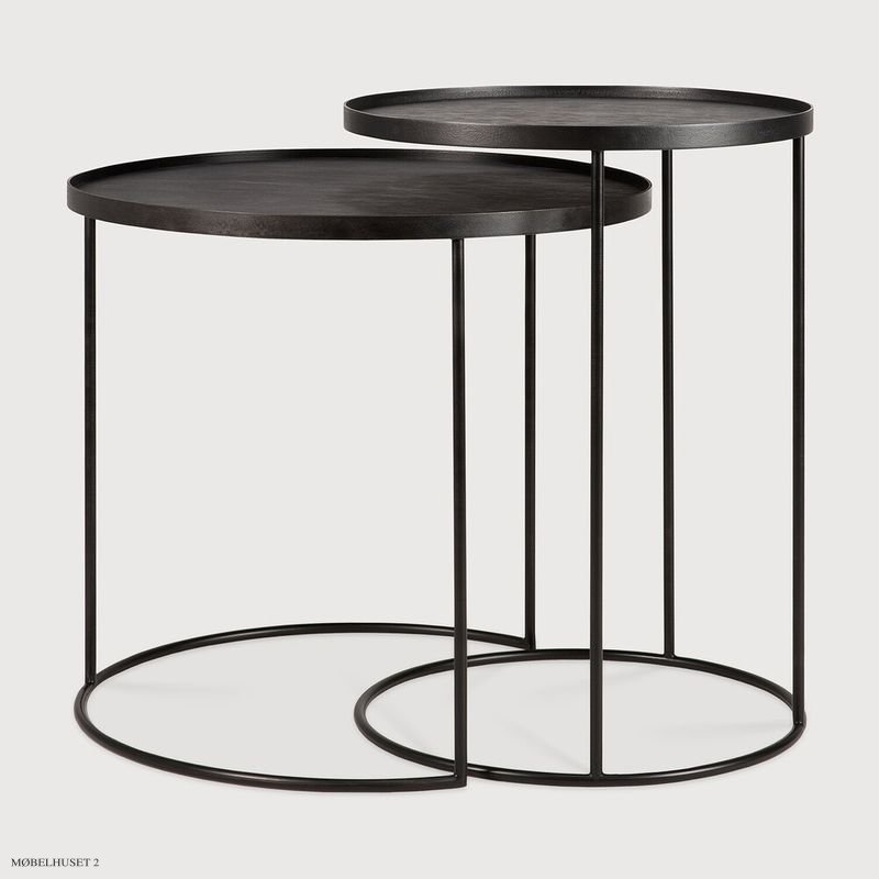 Rundes Beistelltisch-Set | Ethnicraft