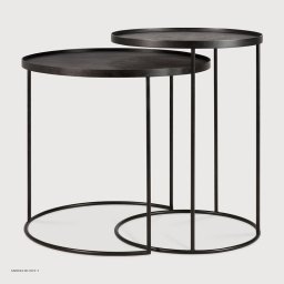 Rundes Beistelltisch-Set | Ethnicraft