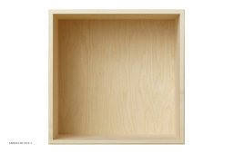 ATBO Viertel-Regal 35 x 35, 34,5 cm, Birke matt lackiert