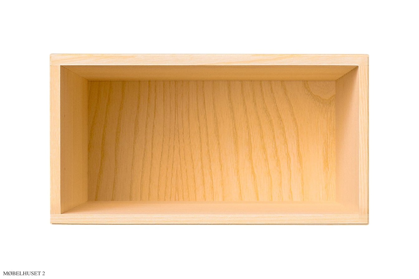 ATBO Kvart hallway reol 18 x 35, 30 cm, Ask klar olie