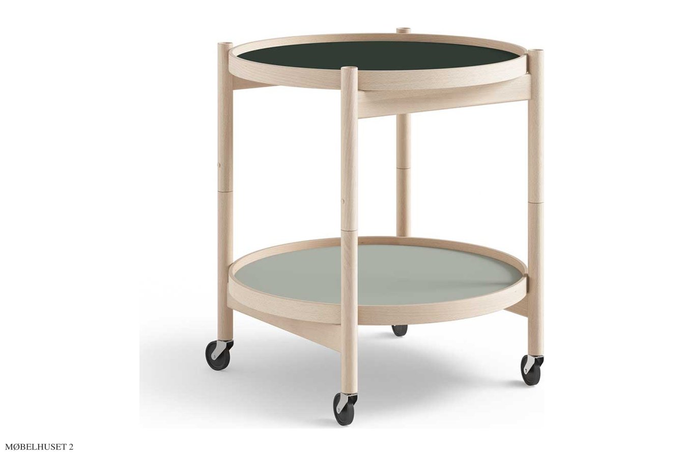 B�lling bakkebord Nano, Modell 50, Buche unbehandelt, Forest – Kiefergr�n/Pastellgr�n | Brdr. Kr�ger
