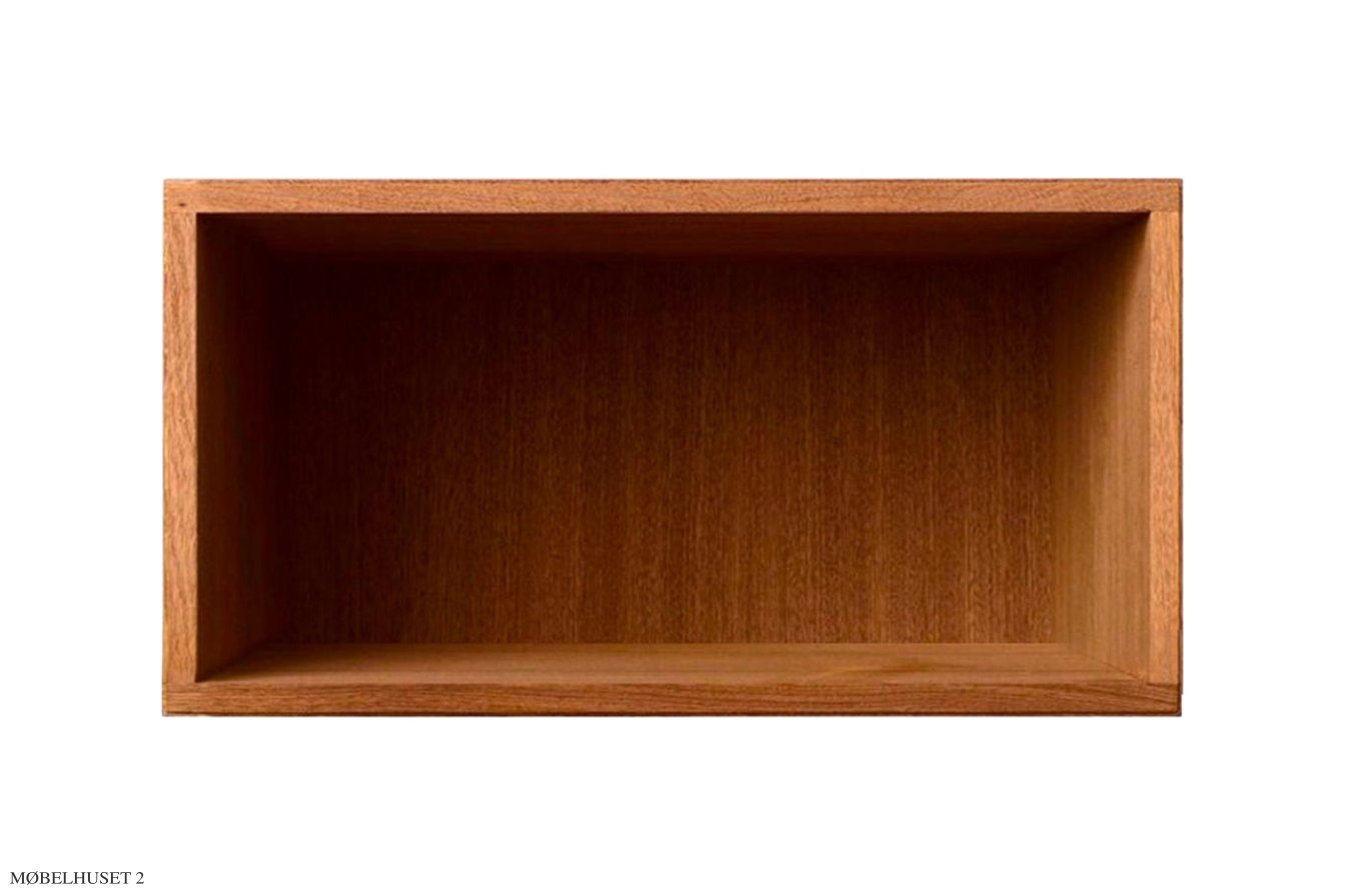 ATBO Kvart hallway reol 18 x 35, 30 cm, Mahogni mat lak