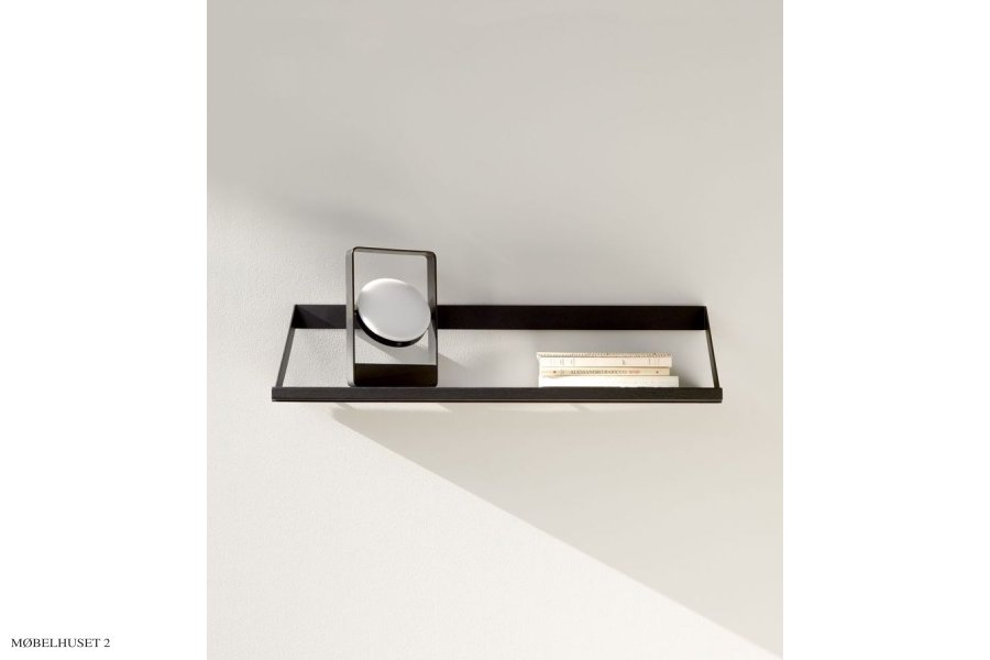 Oak Ribbon hylde | Sort