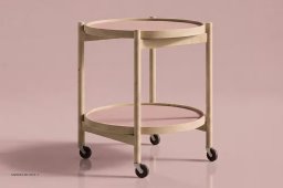 B�lling bakkebord Nano, Modell 50, Eiche ge�lt, Wine – Burgund/Ros� | Brdr. Kr�ger