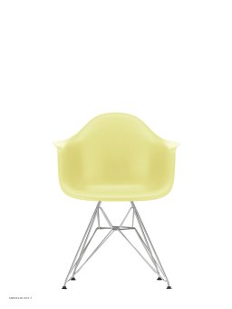 Eames Plastic Armchair (DAR), Verchromt