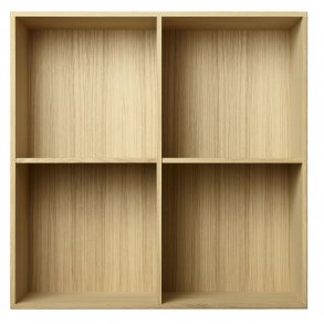 ATBO | Reol 70 x 70 x 34,5 cm Massiv eg